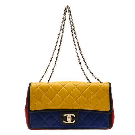 sac chanel multicolore|chanel handbags outlet.